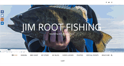 Desktop Screenshot of jimrootfishing.com